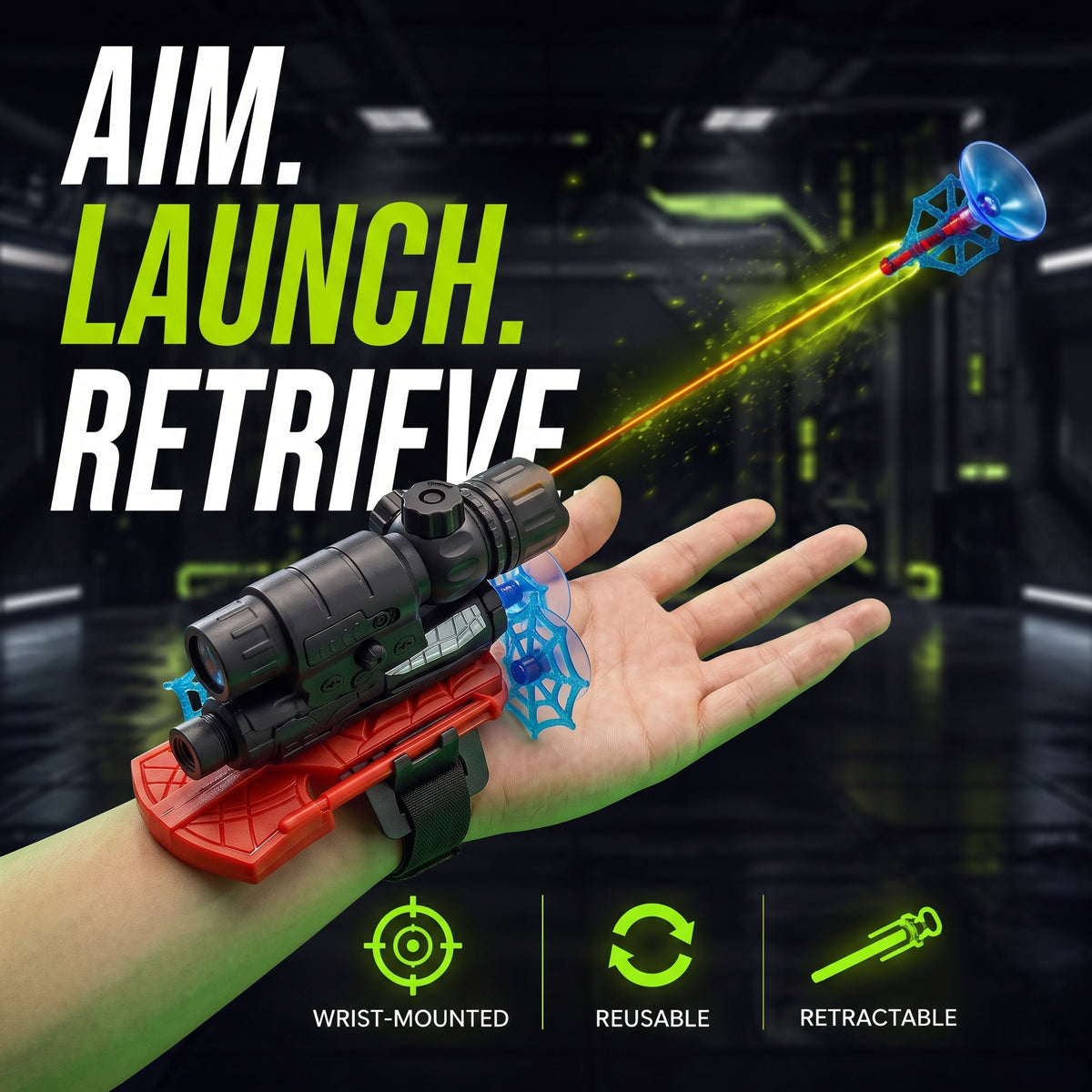 Hero Wrist Launcher – Wearable Action Launcher for Kids
