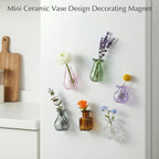 🌺LAST DAY PROMOTION -50% OFF🌺Mini Ceramic Vase Fridge Magnet✨