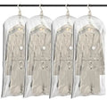 Oubaokki Clear 5-Slot Hanging Garment Dust Cover