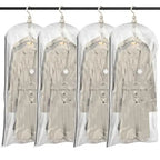 Oubaokki Clear 5-Slot Hanging Garment Dust Cover