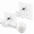 EasyMount No-Drill Curtain Rod Brackets