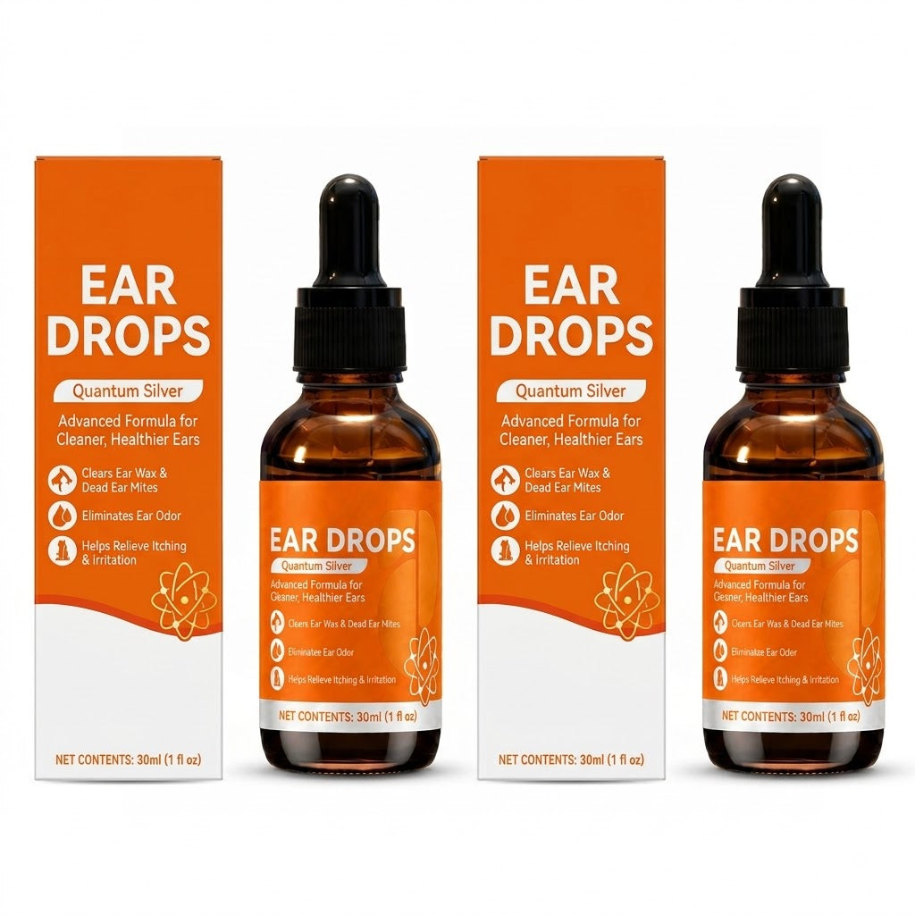 Natural Dog & Cat Ear Drop for Itching & Wax Build-Up