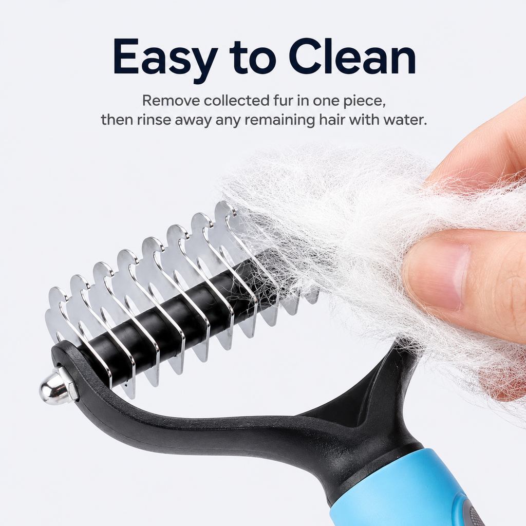 Gentle Pet Grooming Brush