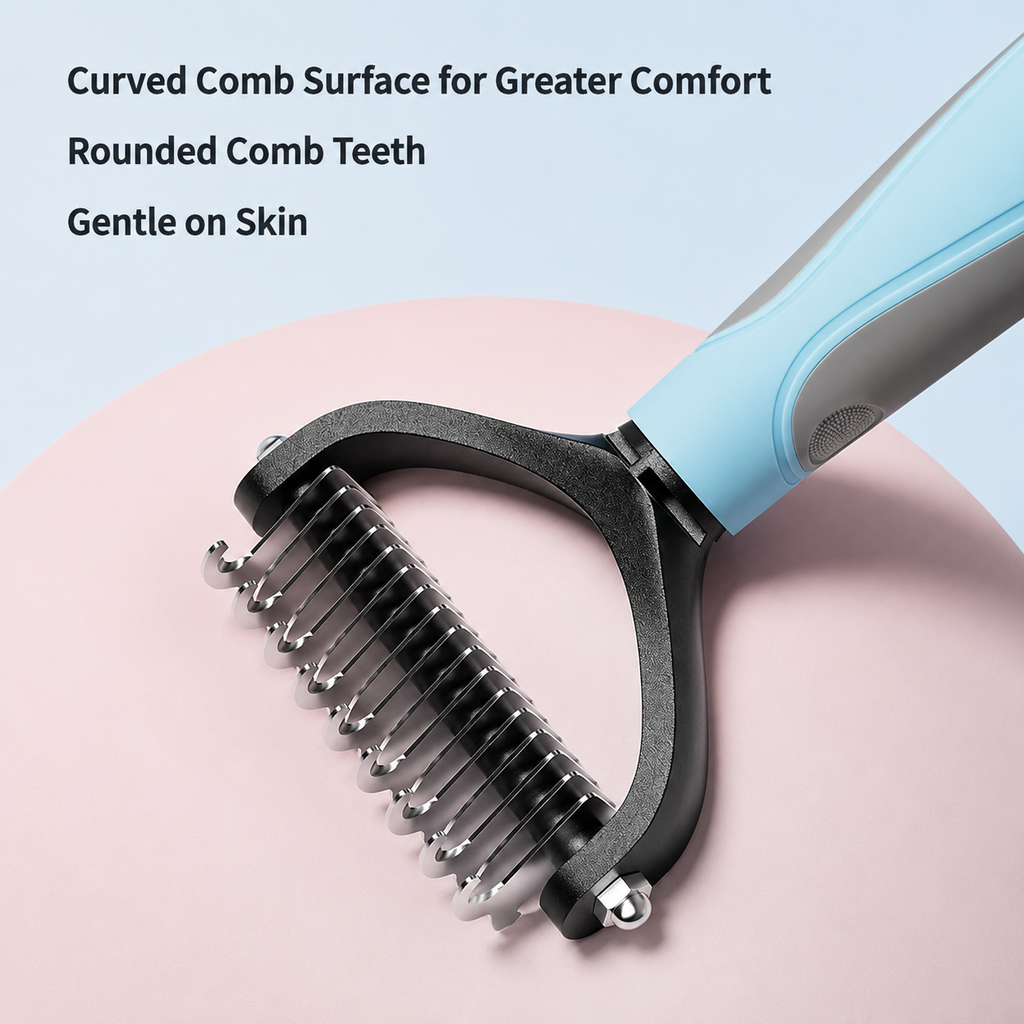 Gentle Pet Grooming Brush