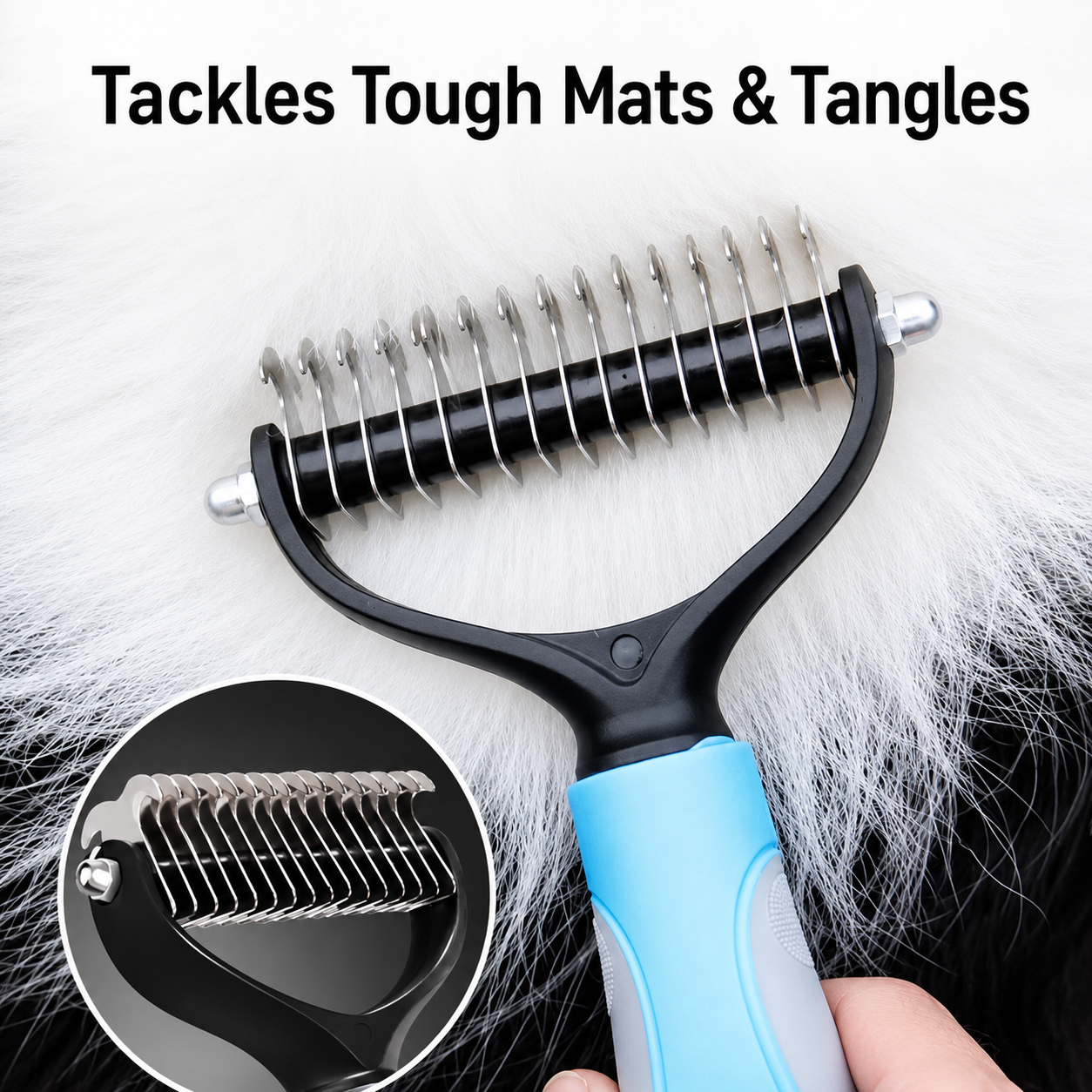 Gentle Pet Grooming Brush