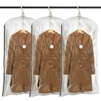 Oubaokki Clear 5-Slot Hanging Garment Dust Cover