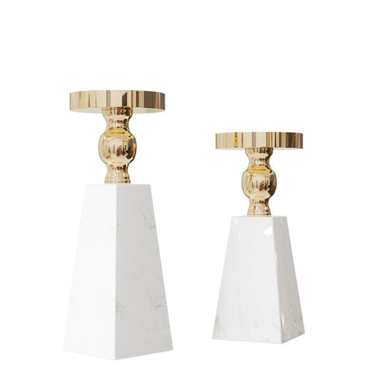 Minimalist Nordic Marble Candle Holder