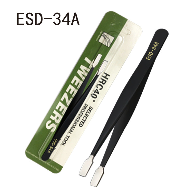 Anti-Static Precision Tweezers for Electronics, Jewelry & Watch Repair
