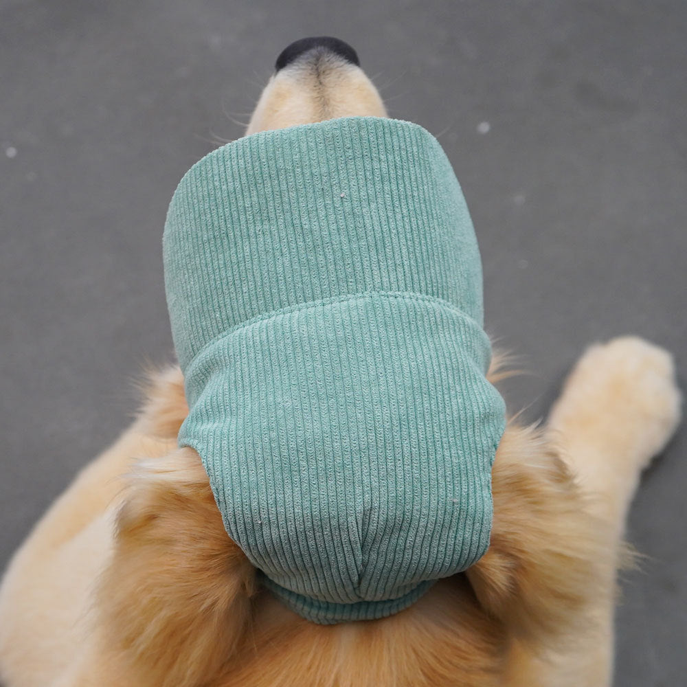 Hairy dog Corduroy cap