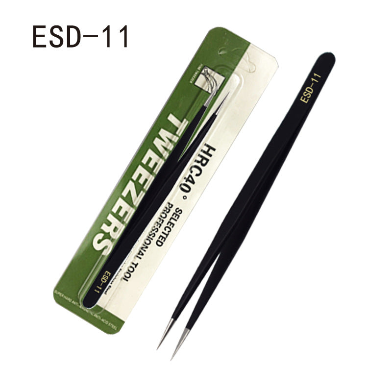 Anti-Static Precision Tweezers for Electronics, Jewelry & Watch Repair