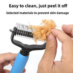 Gentle Pet Grooming Brush
