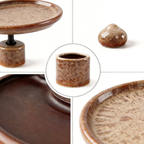 Premium Ceramic Palo Santo and Incense Ritual Tray