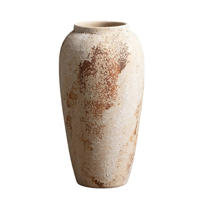 Vintage Wabi-Sabi Mottled Ceramic Vase Collection